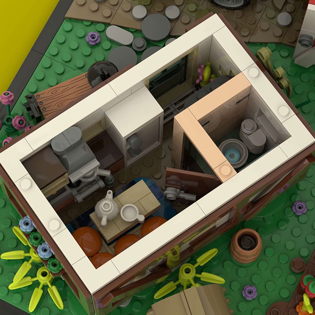 MOC - 211399 Farm Life Building Blocks - LesDiy - Building Blocks