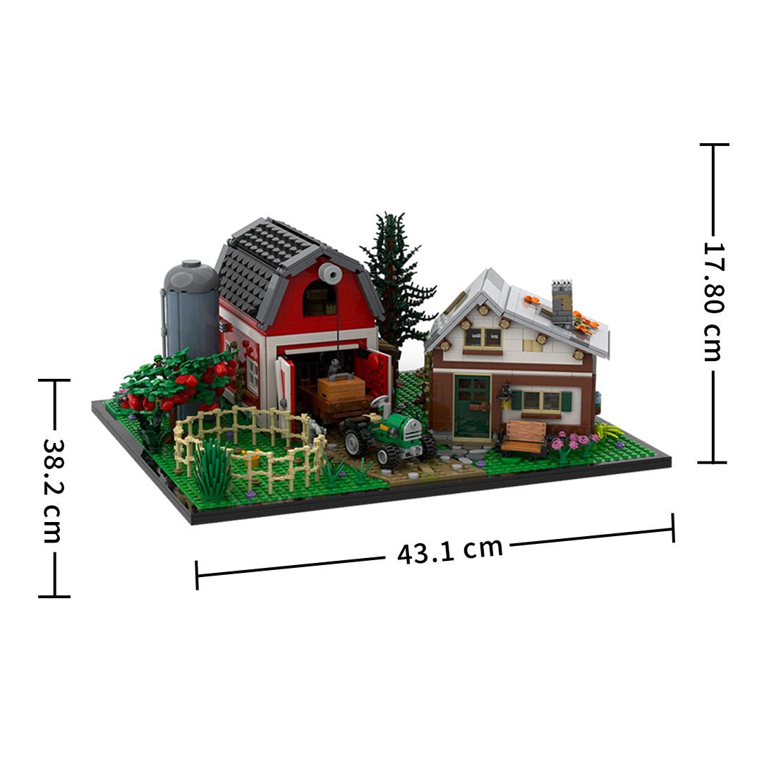 MOC - 211399 Farm Life Building Blocks - LesDiy - Building Blocks