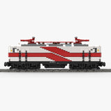 MOC - 212207 Electric Locomotive BR212/243 - Prototype BR212 001 White Lady Building Blocks - LesDiy - Locomotive