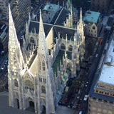MOC - 212962 St. Patrick's Cathedral 1:800 Scale Building Blocks - LesDiy - Building Blocks