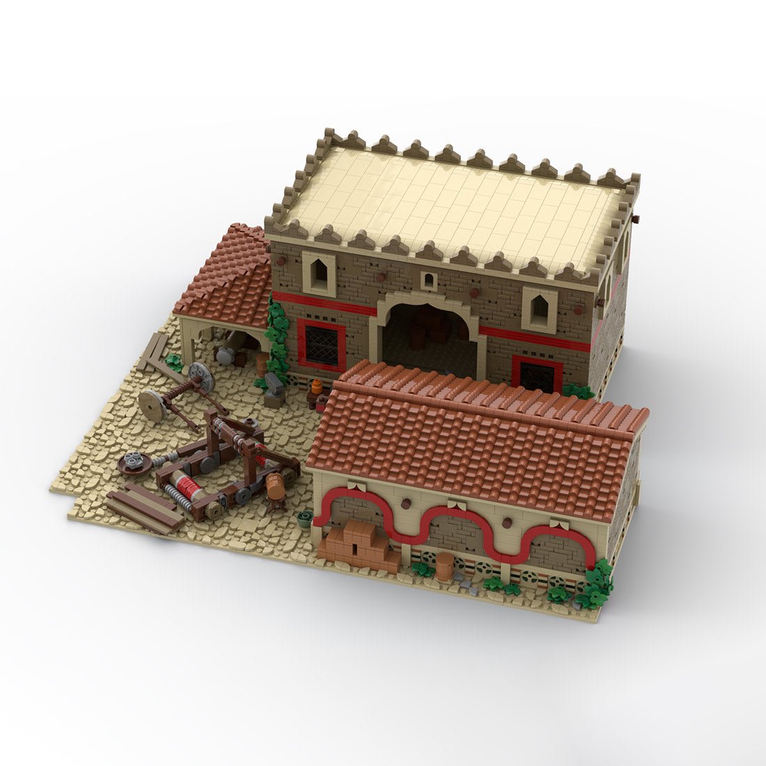 MOC - 213127 Age of Empires - Siege Workshop Building Blocks - LesDiy - Building Blocks