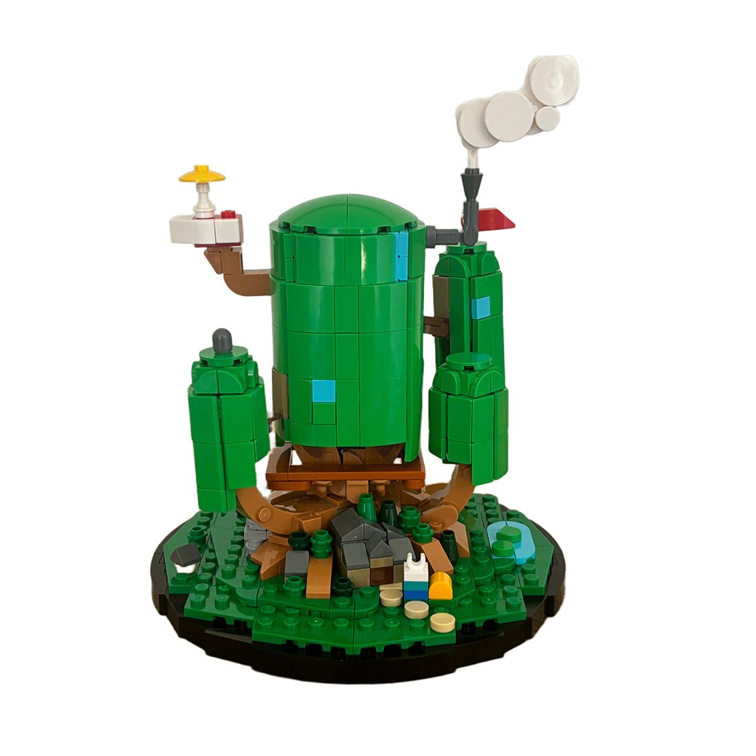 MOC - 213147 Adventure Time: The Treehouse | Micro World Series: 1 - LesDiy - Building Blocks