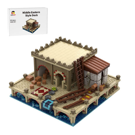 MOC - 213366 Age of Empires - Dock Building Blocks - LesDiy - Building Blocks