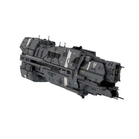 MOC - 213777 Valiant - class super - heavy Cruiser - UNSC Terminus Building Blocks - LesDiy - building blocks