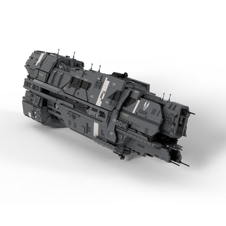 MOC - 213777 Valiant - class super - heavy Cruiser - UNSC Terminus Building Blocks - LesDiy - building blocks