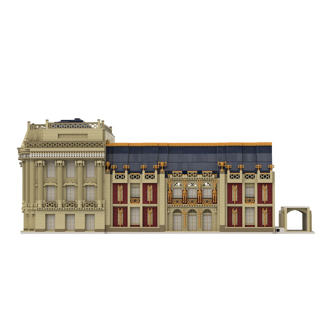 MOC-213847 Château de Versailles Part 3 Building Blocks-LesDiy-MOC-