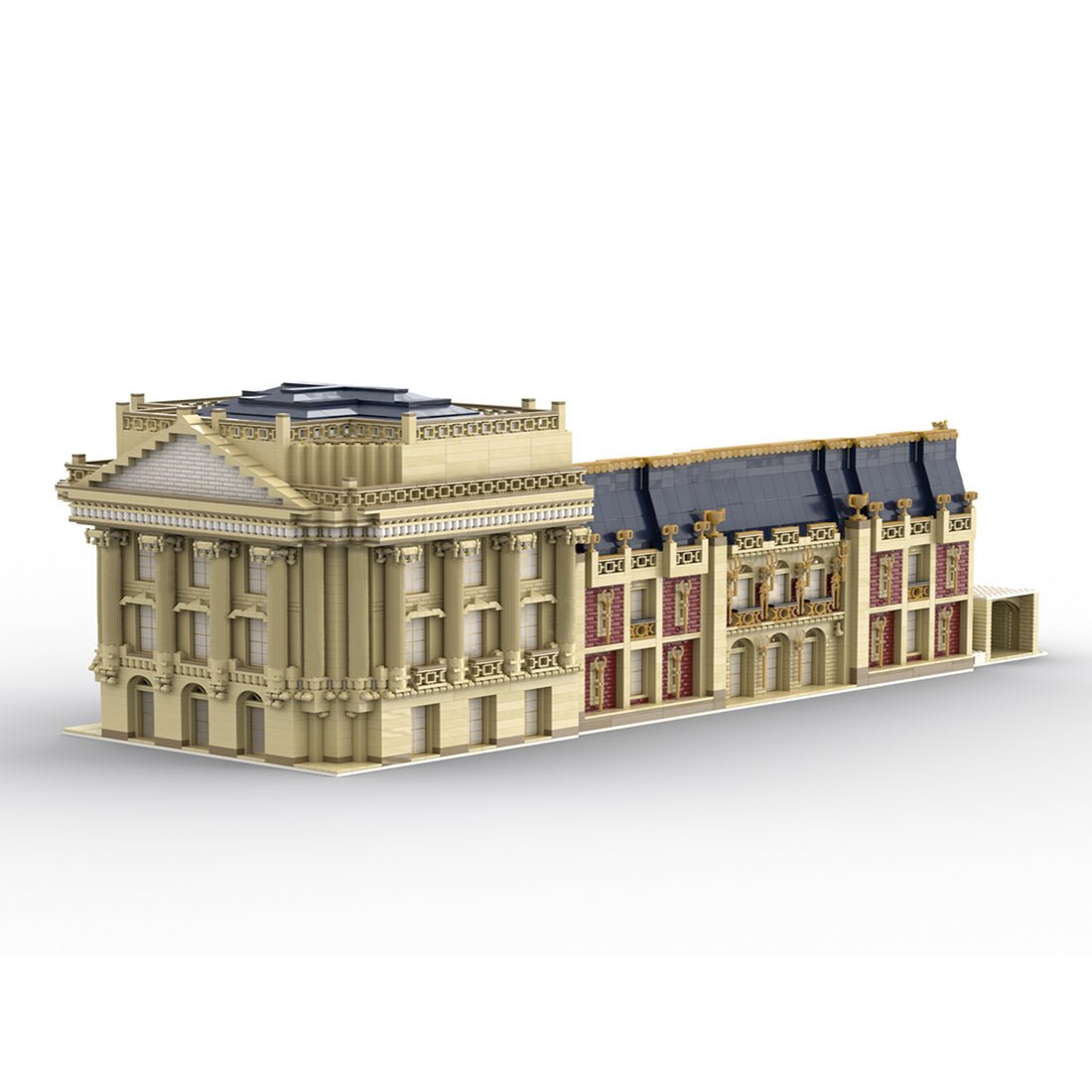 MOC-213847 Château de Versailles Part 3 Building Blocks-LesDiy-MOC-
