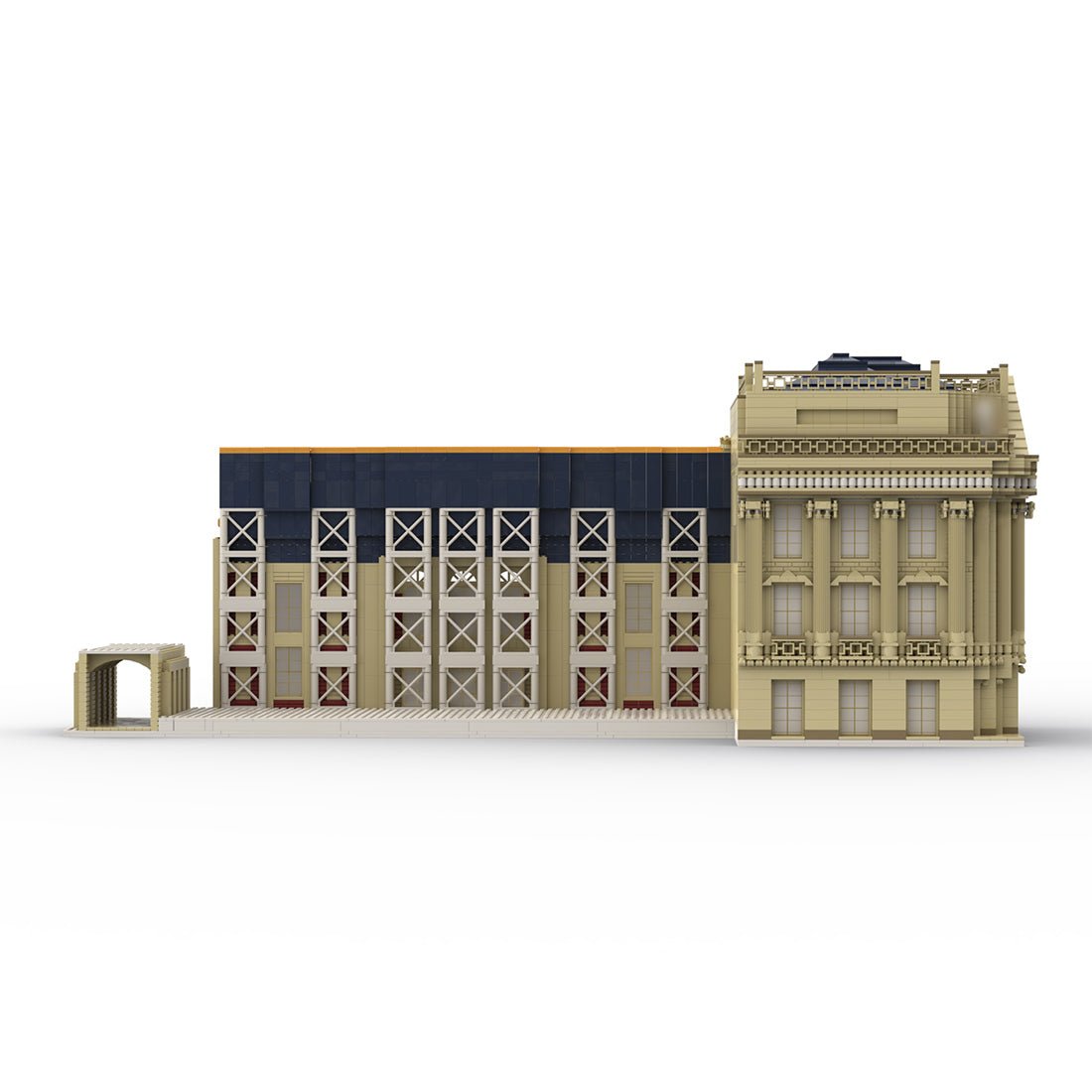 MOC-213847 Château de Versailles Part 3 Building Blocks-LesDiy-MOC-