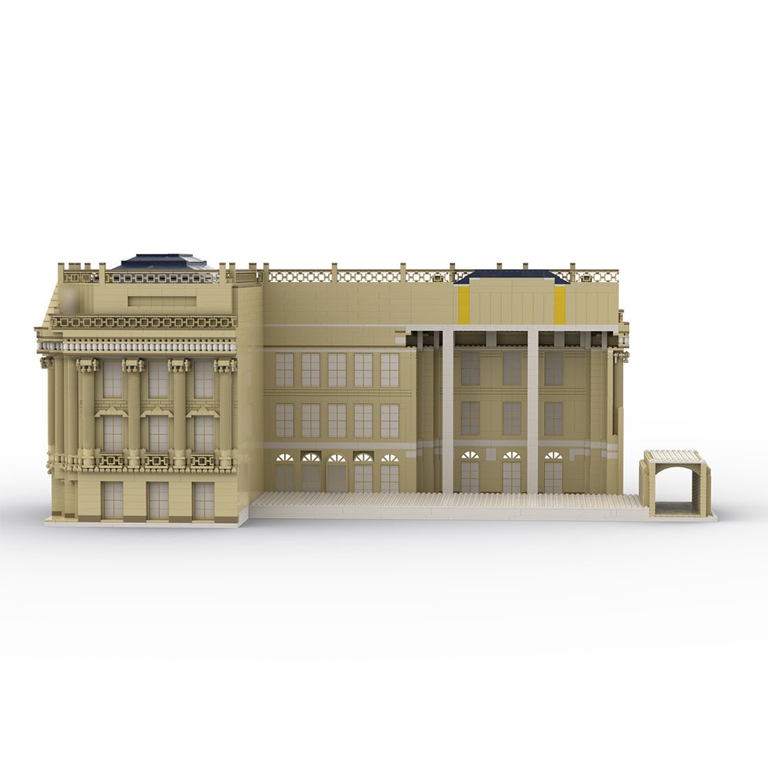 MOC-213987 Château de Versailles Part 4 Building Blocks-LesDiy-MOC-