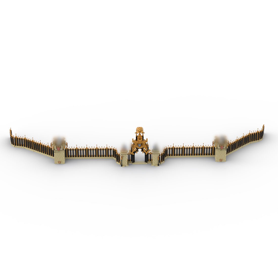 MOC-214157 Château de Versailles Part 5 “Grilles d'Honneur” Building Blocks-LesDiy-MOC-