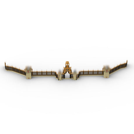 MOC-214157 Château de Versailles Part 5 “Grilles d'Honneur” Building Blocks-LesDiy-MOC-