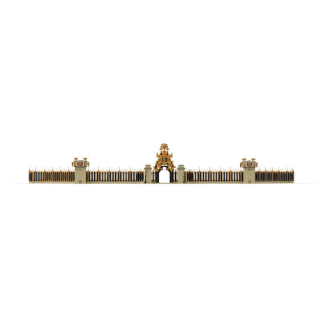 MOC-214157 Château de Versailles Part 5 “Grilles d'Honneur” Building Blocks-LesDiy-MOC-