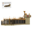 MOC-214157 Château de Versailles Part 5 “Grilles d'Honneur” Building Blocks-LesDiy-MOC-