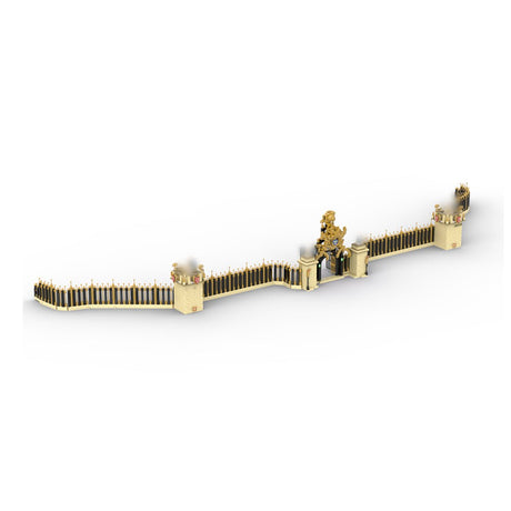 MOC-214157 Château de Versailles Part 5 “Grilles d'Honneur” Building Blocks-LesDiy-MOC-