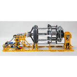 MOC-2142 Nine-Spool Motorized Braiding Machine Building Blocks-LesDiy-MOC-