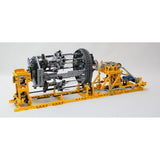 MOC-2142 Nine-Spool Motorized Braiding Machine Building Blocks-LesDiy-MOC-