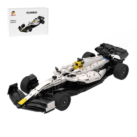 MOC - 214433 Visa Cash App RB Formula One Team VCARB02 1:8 Scale Building Blocks - LesDiy - Building Blocks