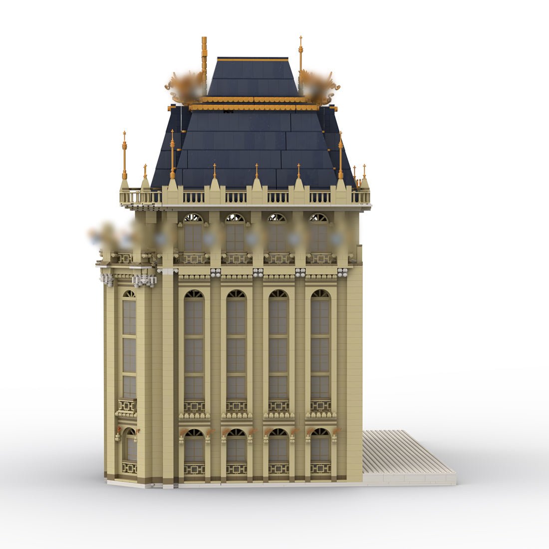 MOC-214445 Château de Versailles Part 6 “Chapelle Royale” Building Blocks-LesDiy-MOC-
