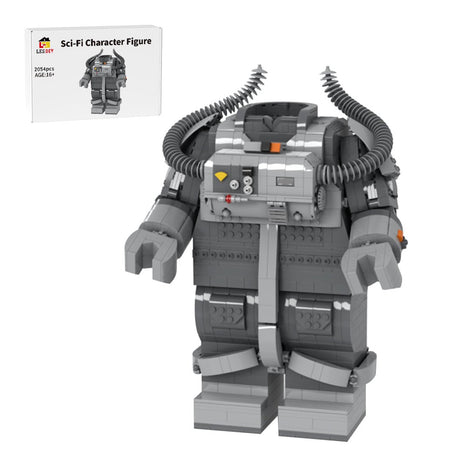 MOC - 214512 AT - AT Driver Megafigure Building Blocks - LesDiy - 
