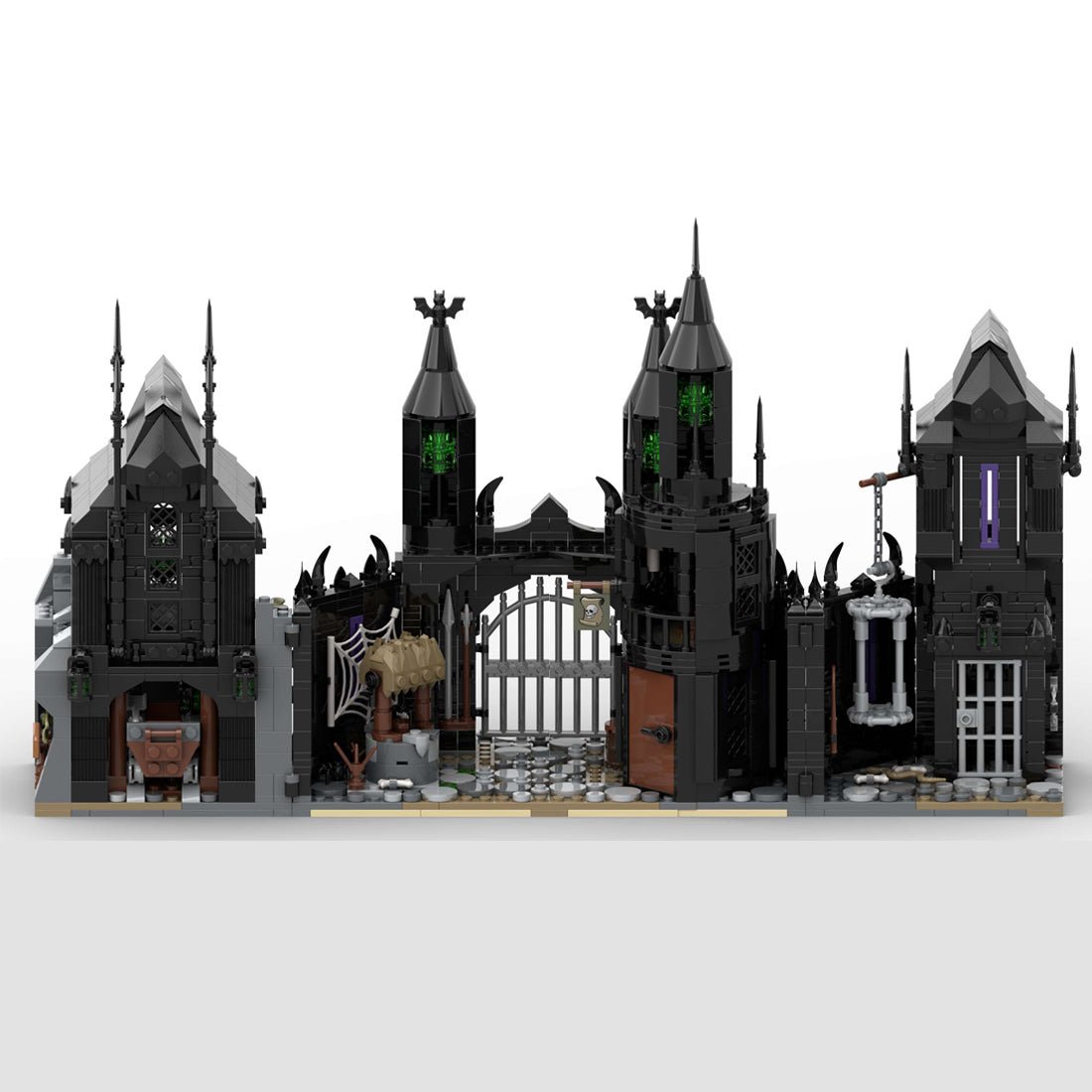 MOC - 214995 Necropolis Building Blocks - LesDiy - 