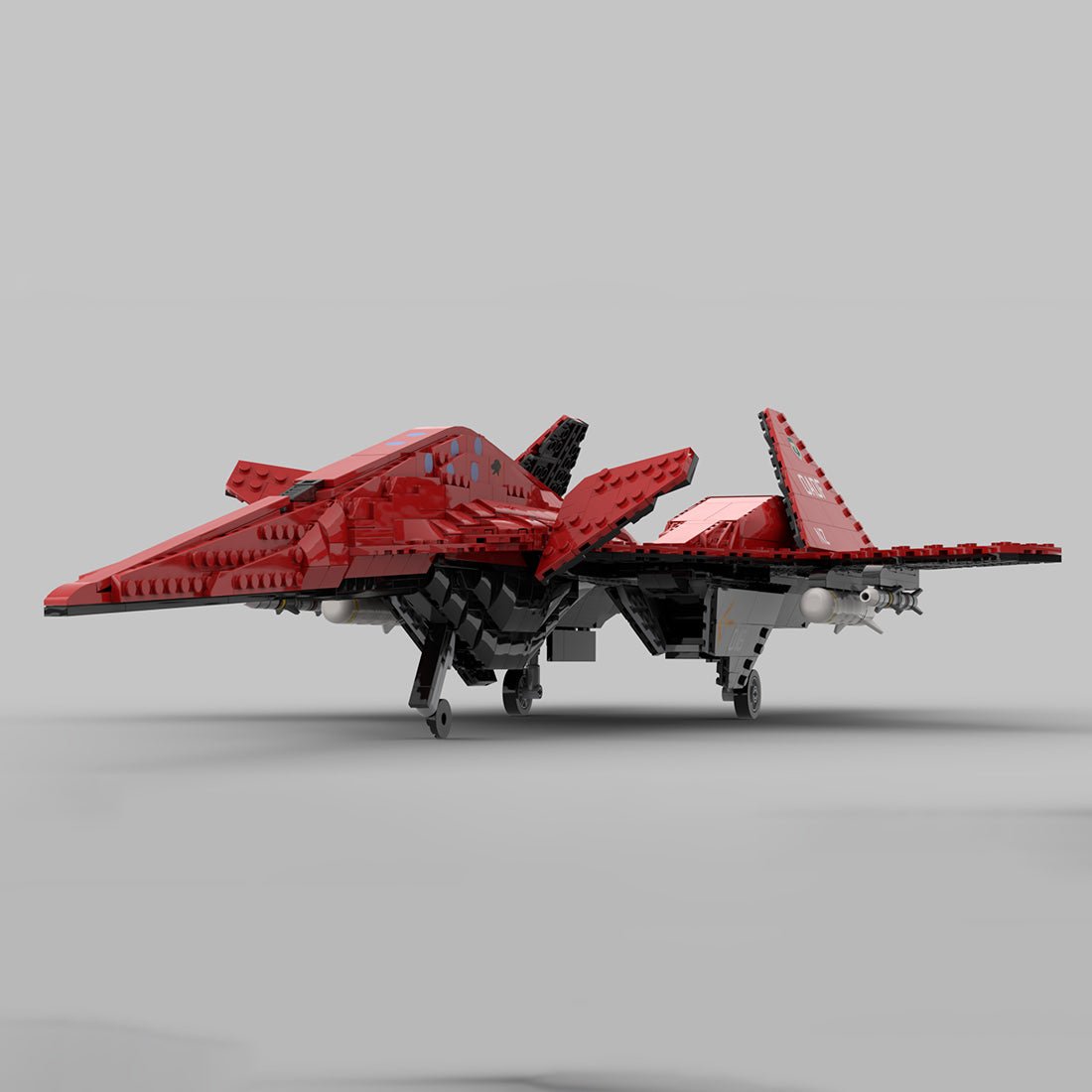 MOC-215032 1:35 Scale ADF-01 Falken Building Blocks | LesDiy