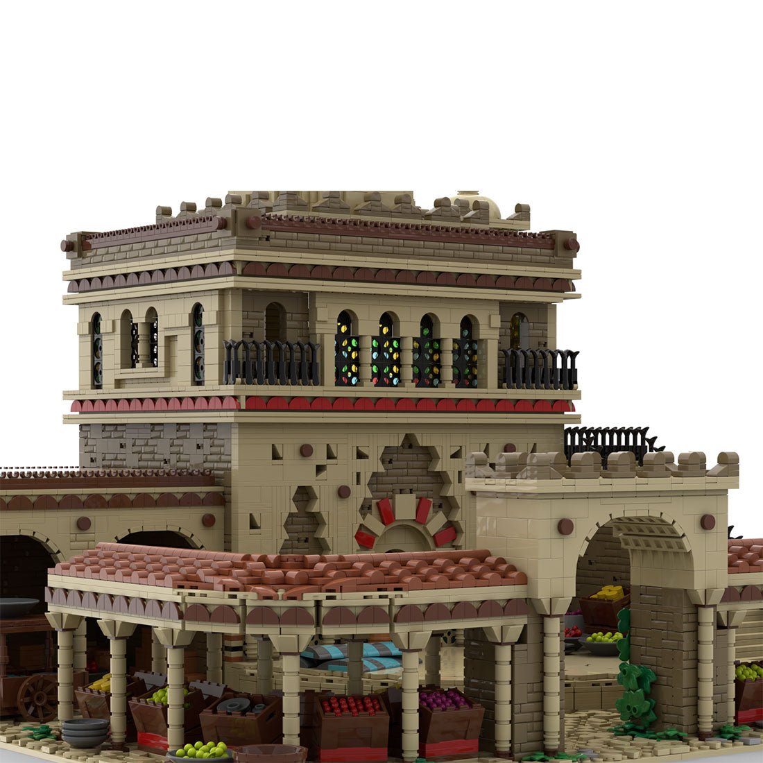 MOC - 215251 Age of Empires - Market Building Blocks - LesDiy - Building Blocks