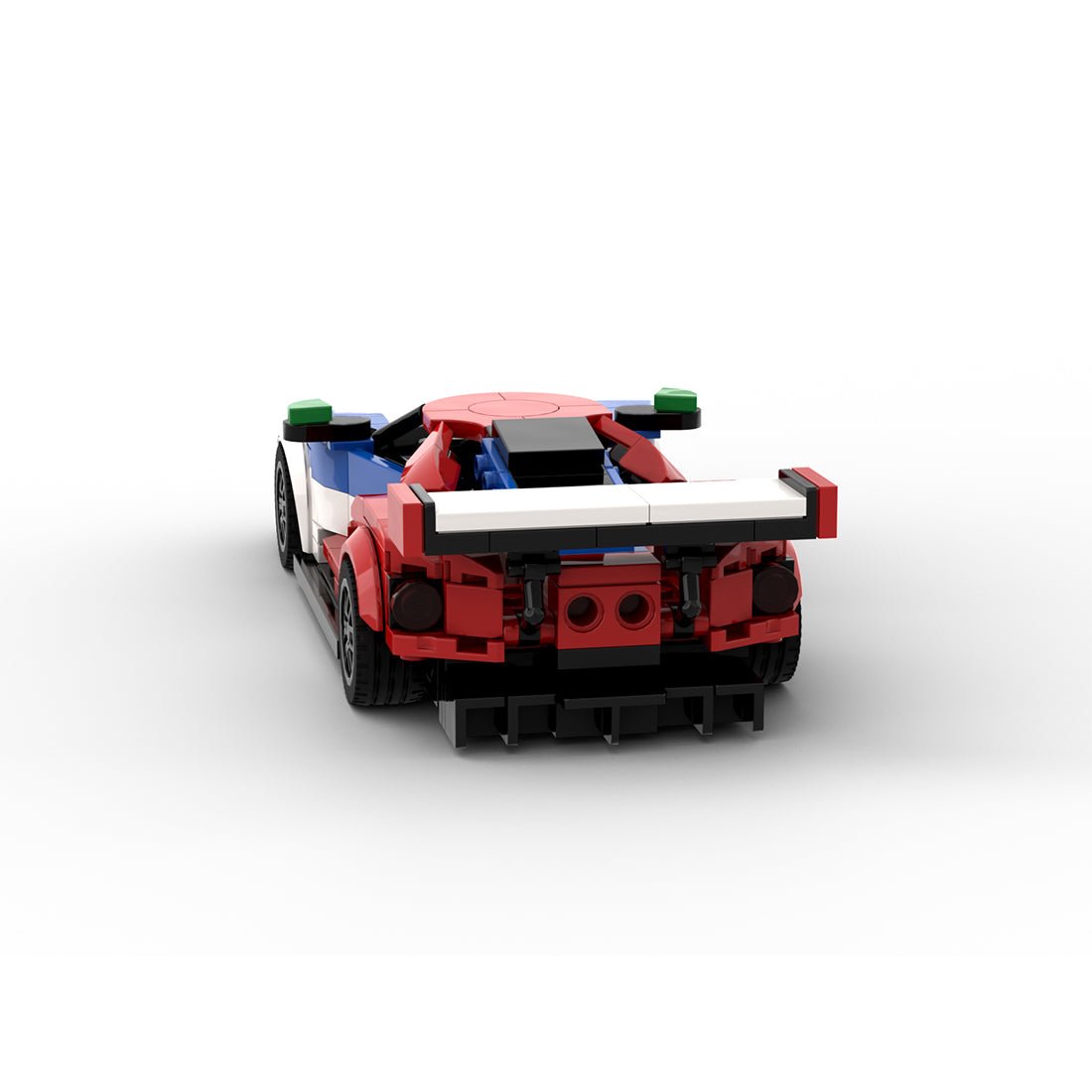 MOC - 215282 Ford GT LM GTE Building Blocks - LesDiy - Building Blocks