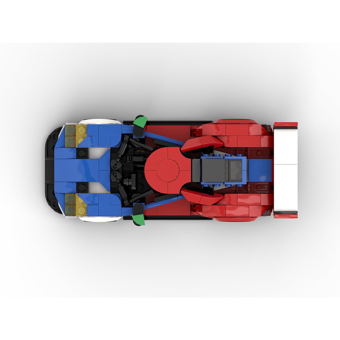 MOC - 215282 Ford GT LM GTE Building Blocks - LesDiy - Building Blocks