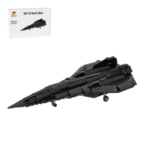 MOC - 215344 TOP GUN MAVERICK | SR - 72 DARK STAR Building Blocks - LesDiy - Building Blocks