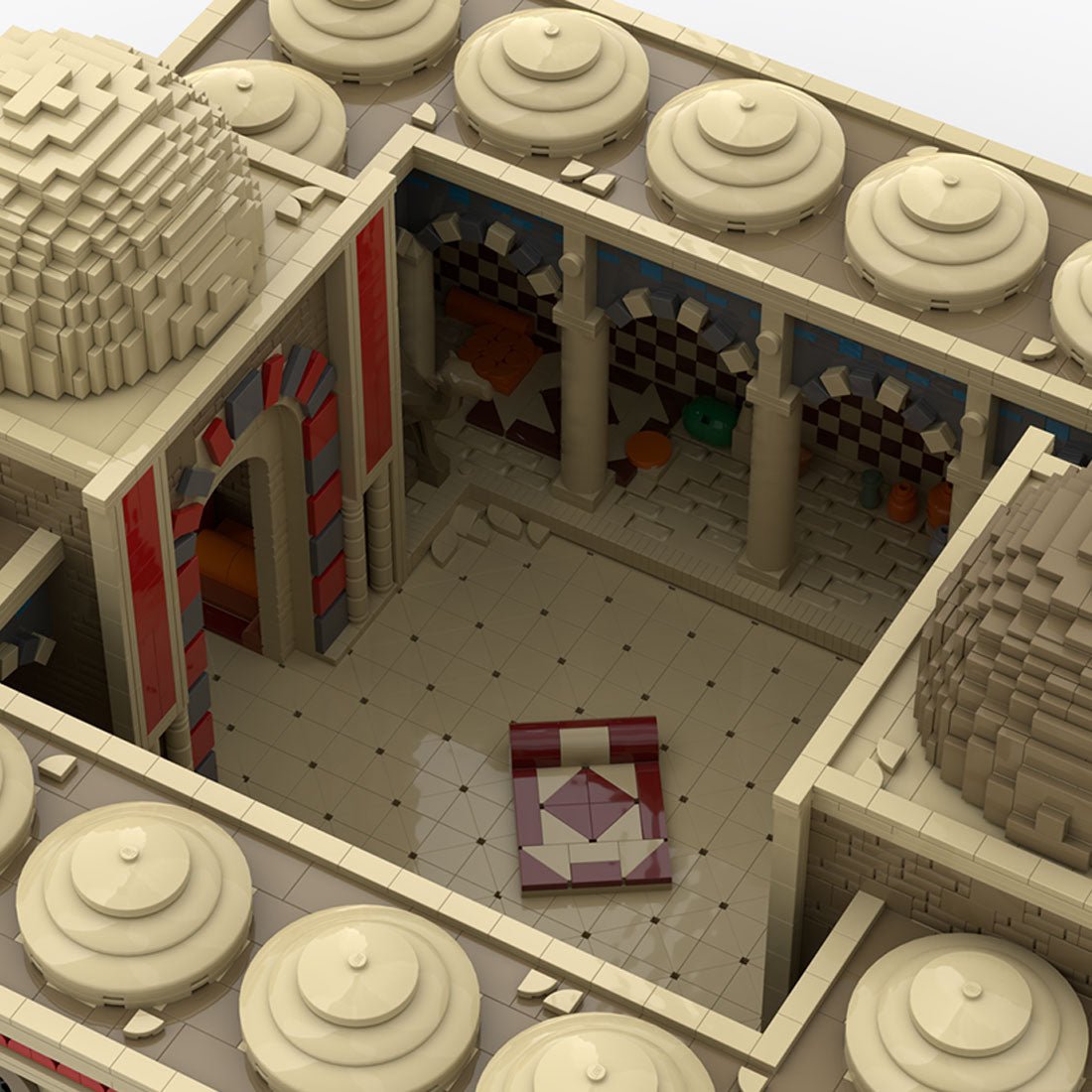 MOC - 215422 Age of Empires - Caravanserai Building Blocks - LesDiy - Building Blocks