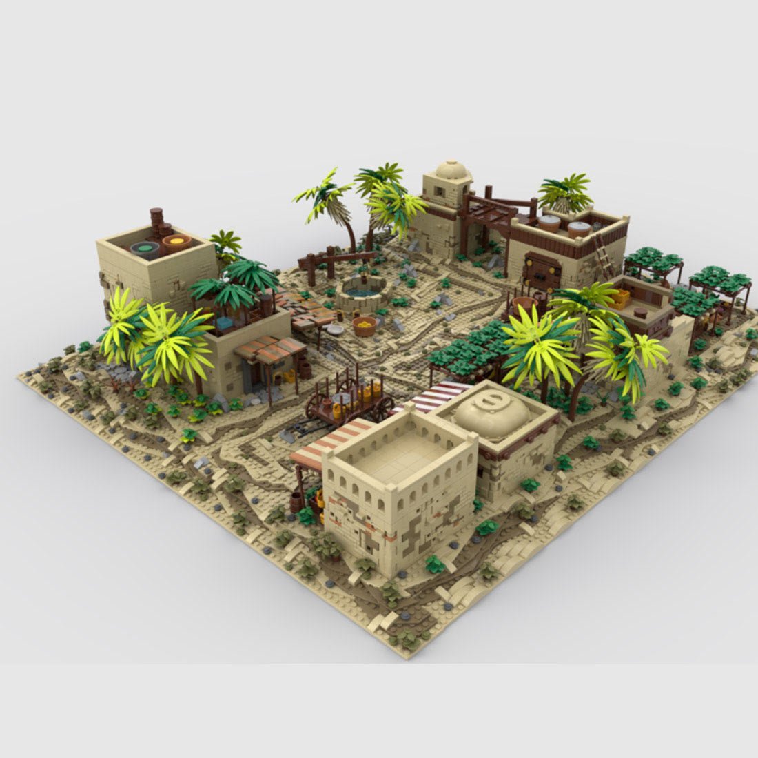 MOC - 215645 Egyptian Market Building Blocks - LesDiy - Building Blocks - 
