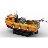 MOC-216080 30ft Seismic Survey Workboat 1:23 Scale Building Blocks-LesDiy-MOC-