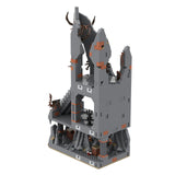 MOC - 216232 Part 3 Medieval Dark Magic Mountain Building Blocks - LesDiy - Building Blocks