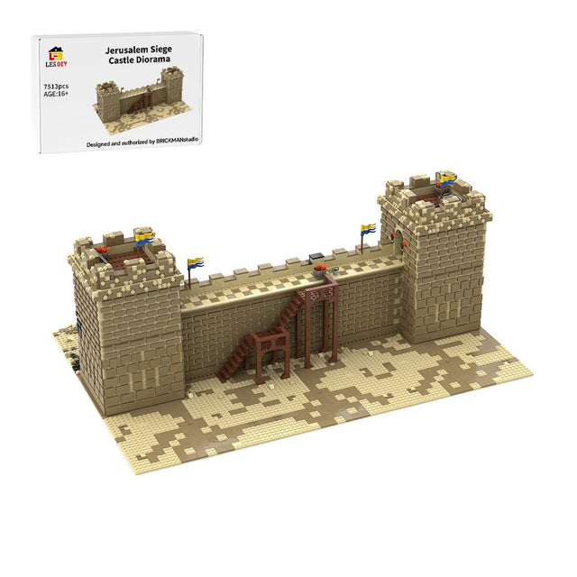 MOC-216352 Kingdom of Heaven Siege of Jerusalem Building Blocks-LesDiy-MOC-