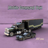 MOC - 216375 MOCturnal Knight Rider: KITT And the FLAG Mobile Command Unit Building Blocks - LesDiy - 