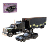 MOC - 216375 MOCturnal Knight Rider: KITT And the FLAG Mobile Command Unit Building Blocks - LesDiy - 