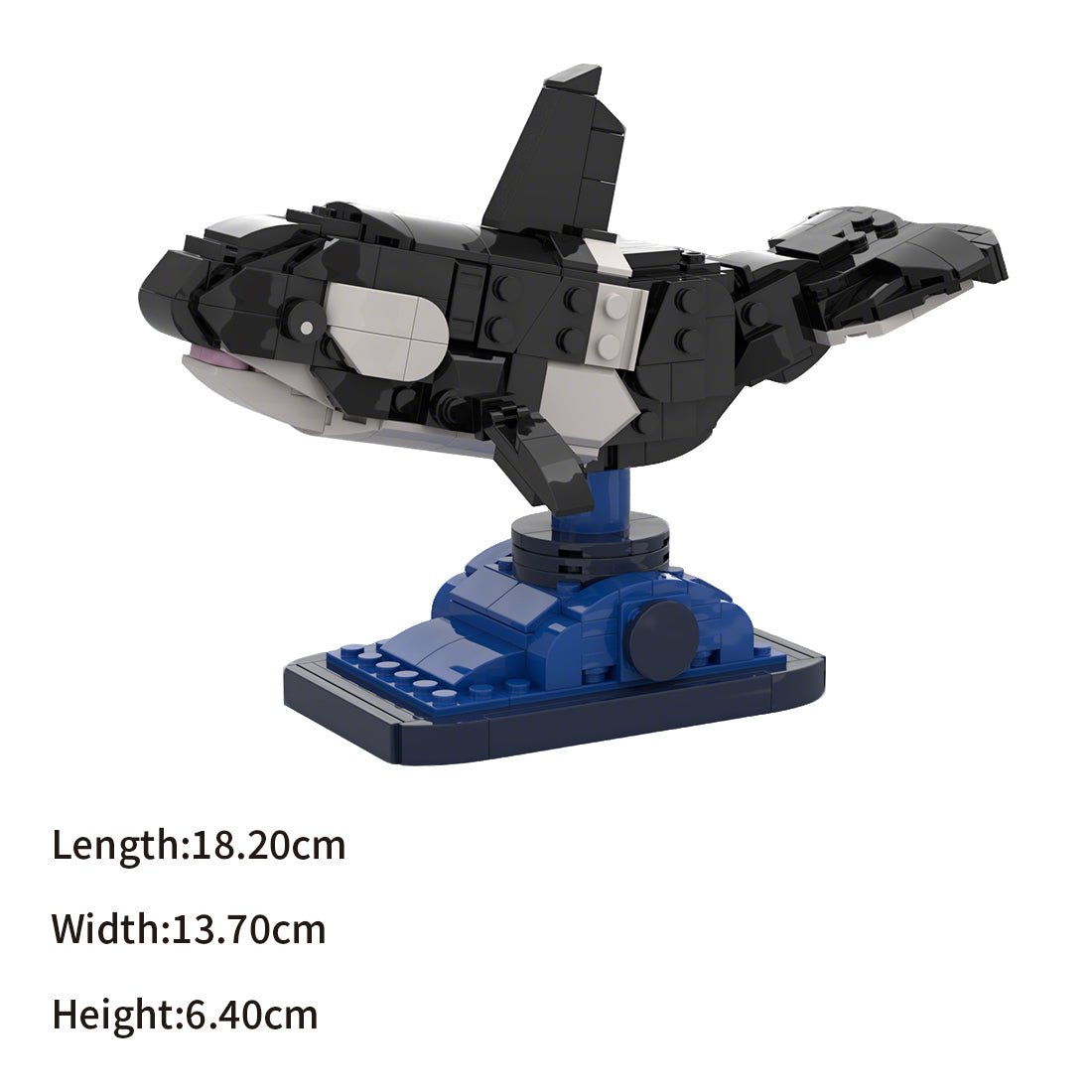 MOC - 216387 Orca Whale Building Blocks - LesDiy - Building Blocks