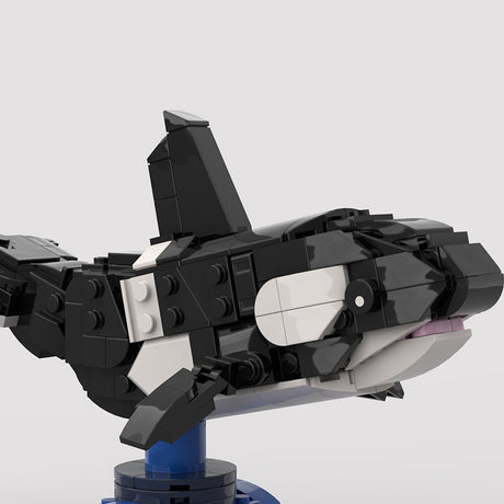 MOC - 216387 Orca Whale Building Blocks - LesDiy - Building Blocks