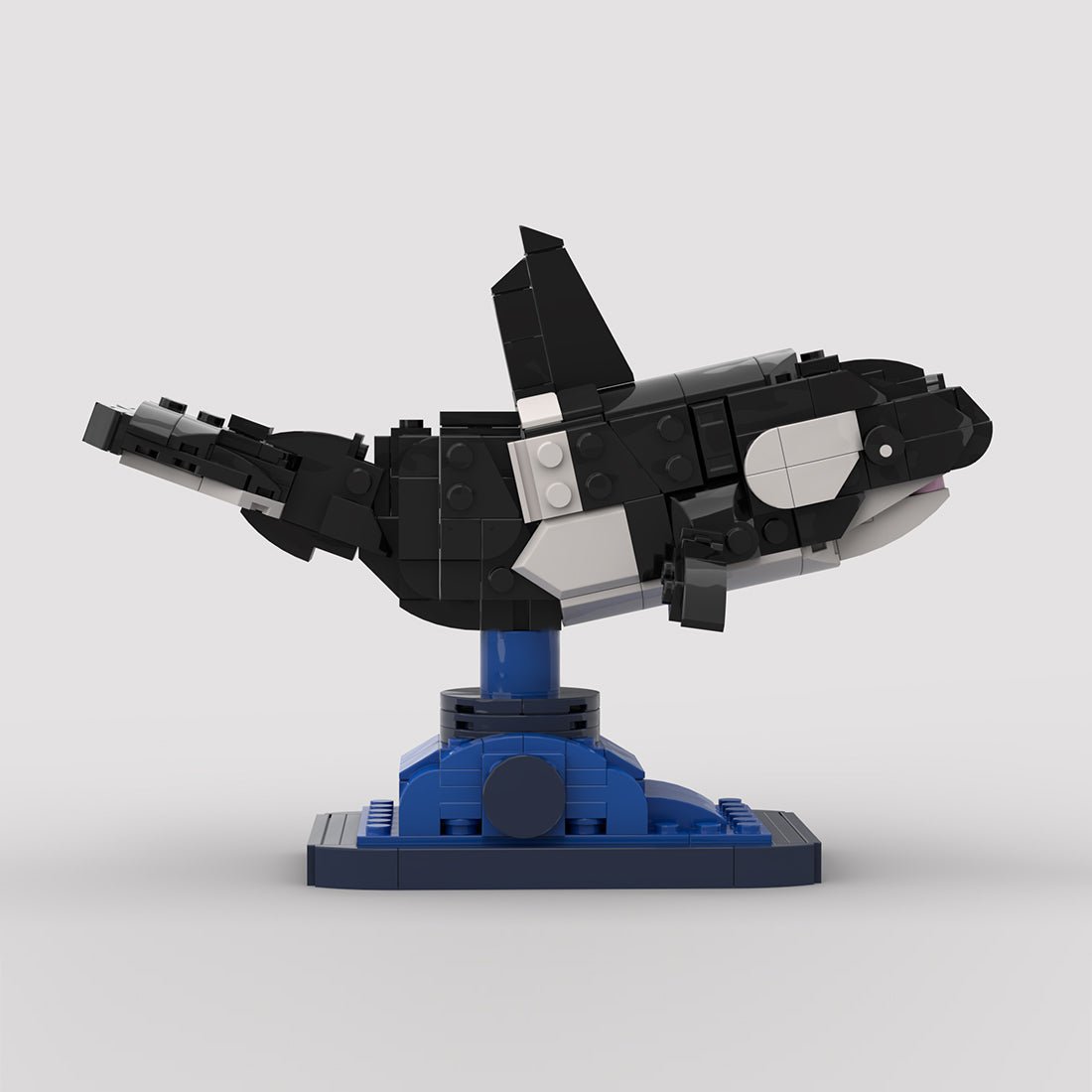 MOC - 216387 Orca Whale Building Blocks - LesDiy - Building Blocks