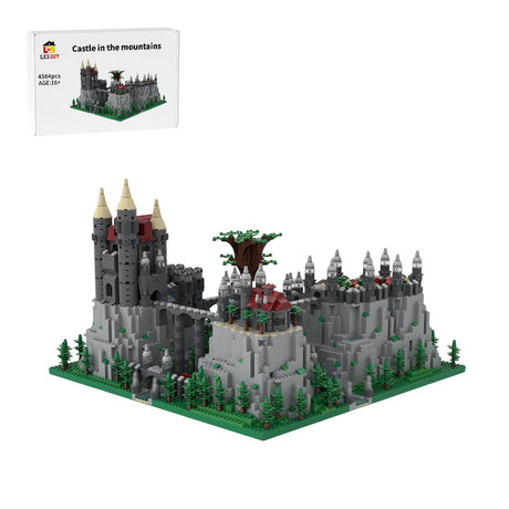 MOC - 217532 Castle in the mountains Building Blocks - LesDiy - Building Blocks