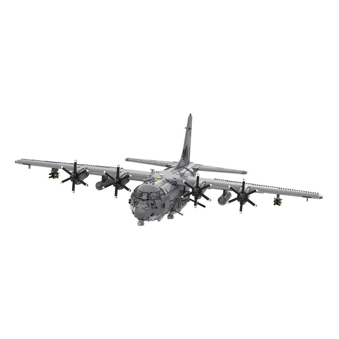 MOC - 217633 Lockheed AC - 130J GhostRider Building Blocks - LesDiy - Building Blocks