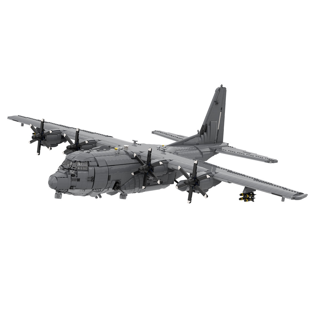 MOC - 217633 Lockheed AC - 130J GhostRider Building Blocks - LesDiy - Building Blocks