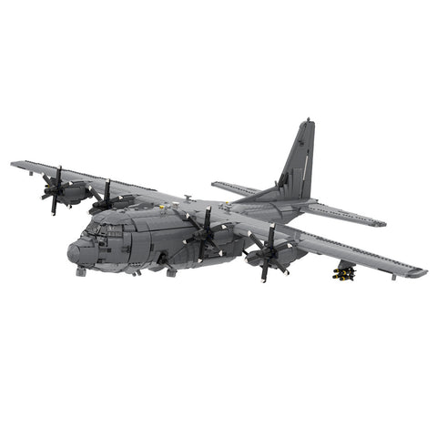 MOC - 217633 Lockheed AC - 130J GhostRider Building Blocks - LesDiy - Building Blocks