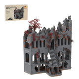 MOC - 217982 Part 4 Medieval Dark Magic Mountain Building Blocks - LesDiy - Building Blocks