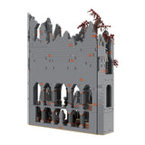 MOC - 217982 Part 4 Medieval Dark Magic Mountain Building Blocks - LesDiy - Building Blocks