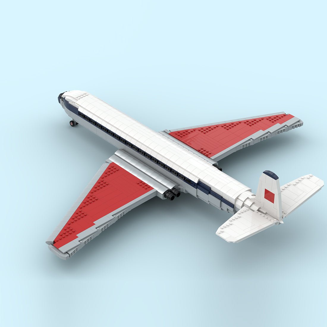 MOC - 218267 De Havilland Comet Building Blocks - LesDiy - Building Blocks