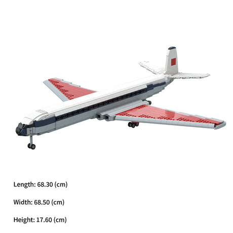 MOC - 218267 De Havilland Comet Building Blocks - LesDiy - Building Blocks