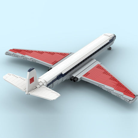 MOC - 218267 De Havilland Comet Building Blocks - LesDiy - Building Blocks