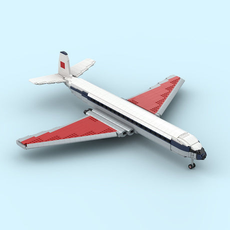 MOC - 218267 De Havilland Comet Building Blocks - LesDiy - Building Blocks