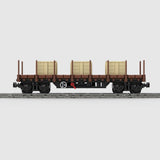 MOC-219158 Classic Flat Wagon with Goods Building Blocks-LesDiy-MOC-